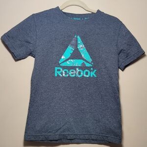 Reebok Kids Blue Graphic T-Shirt